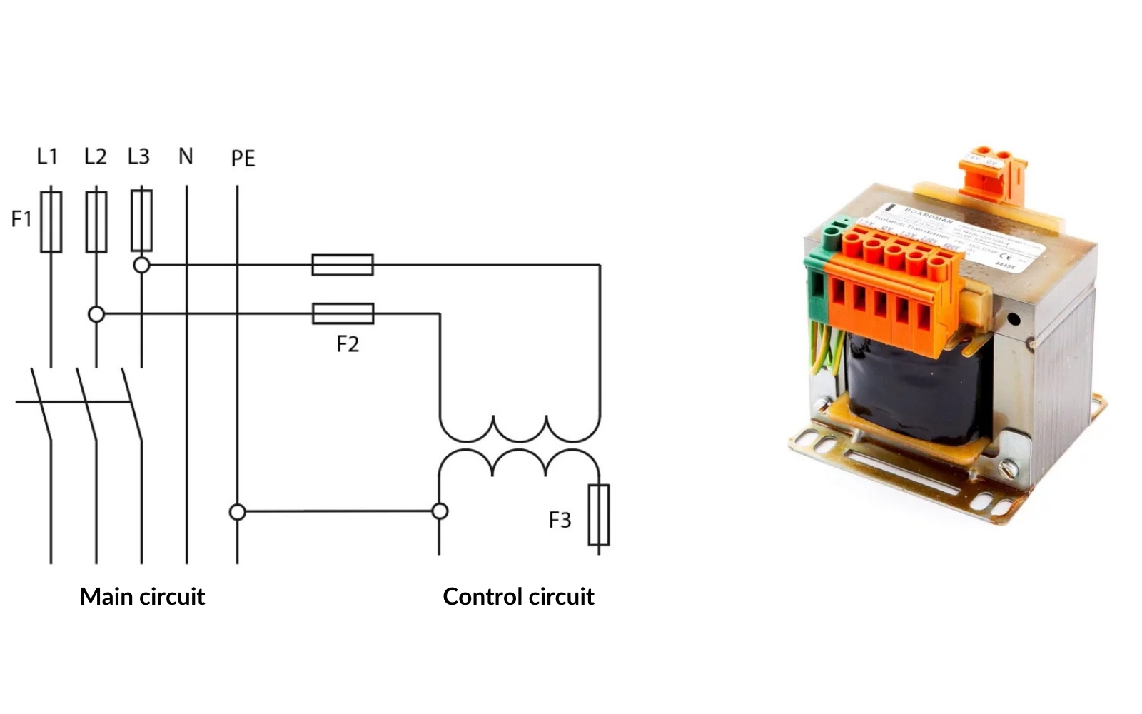 Using a Control Transformer