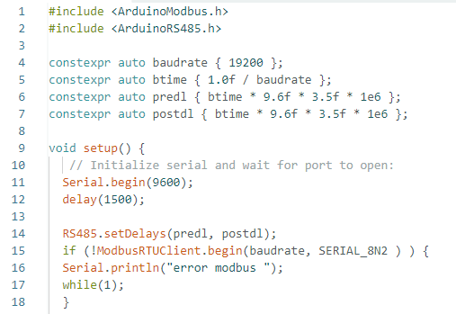 Data Logging and Modbus RS-485