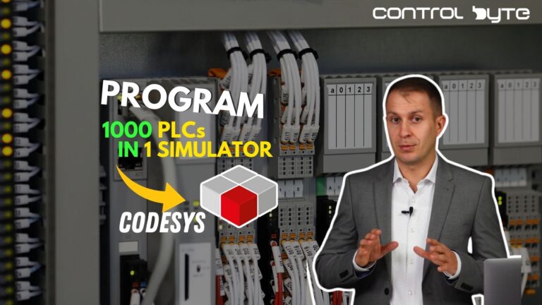 PLC course - Siemens S7-1200, Codesys LAD FBD programming