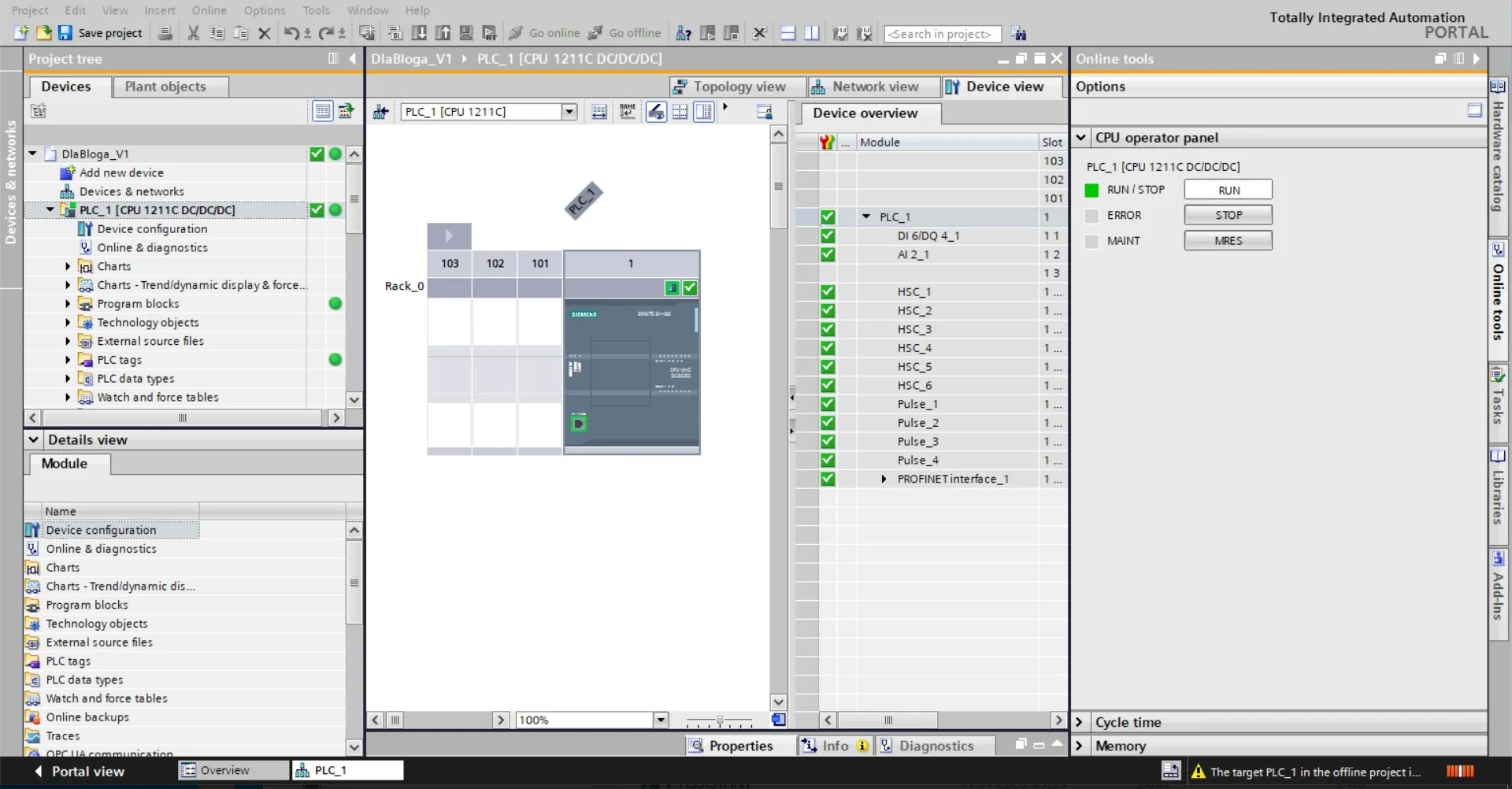 How Does the Siemens Simatic S7-1200 PLC Work? PLC Operating Cycle – Blocks OB, FB, FC.