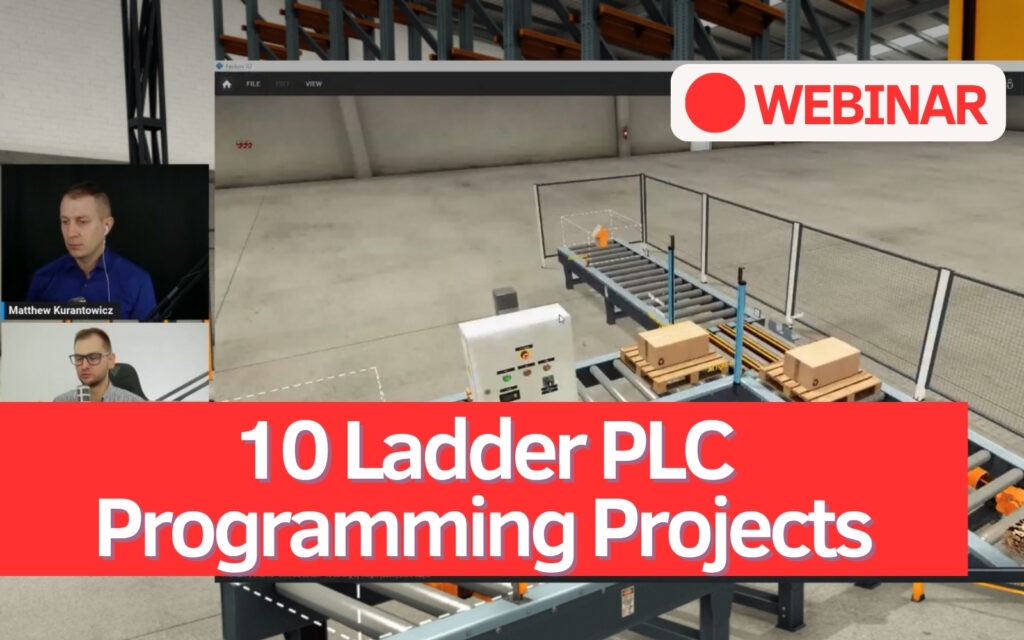 10 Ladder PLC Programming Projects