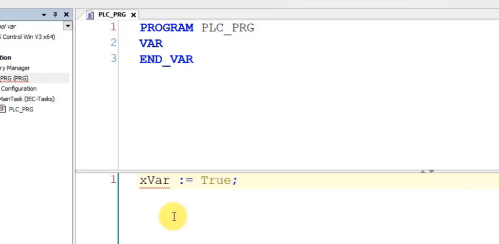 Codesys adding a variable