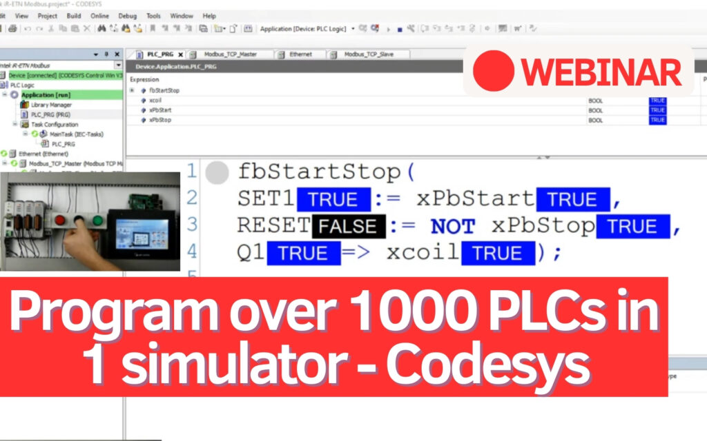 Program over 1000 PLCs