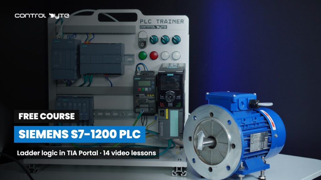 Free Siemens S7-1200 PLC Programming Course - Ladder Logic
