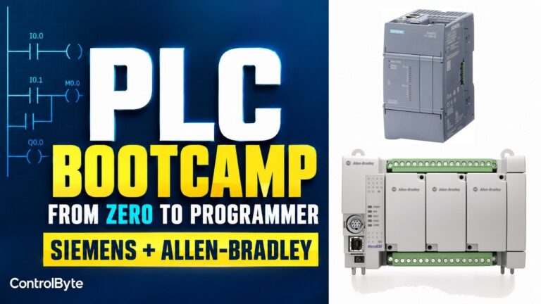 PLC Bootcamp: From Zero to PLC Programmer - Free Live Webinar