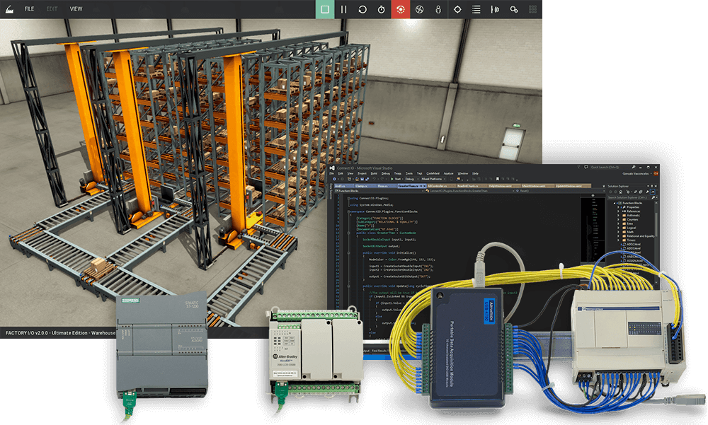 Factory I/O Ultimate Edition - product box